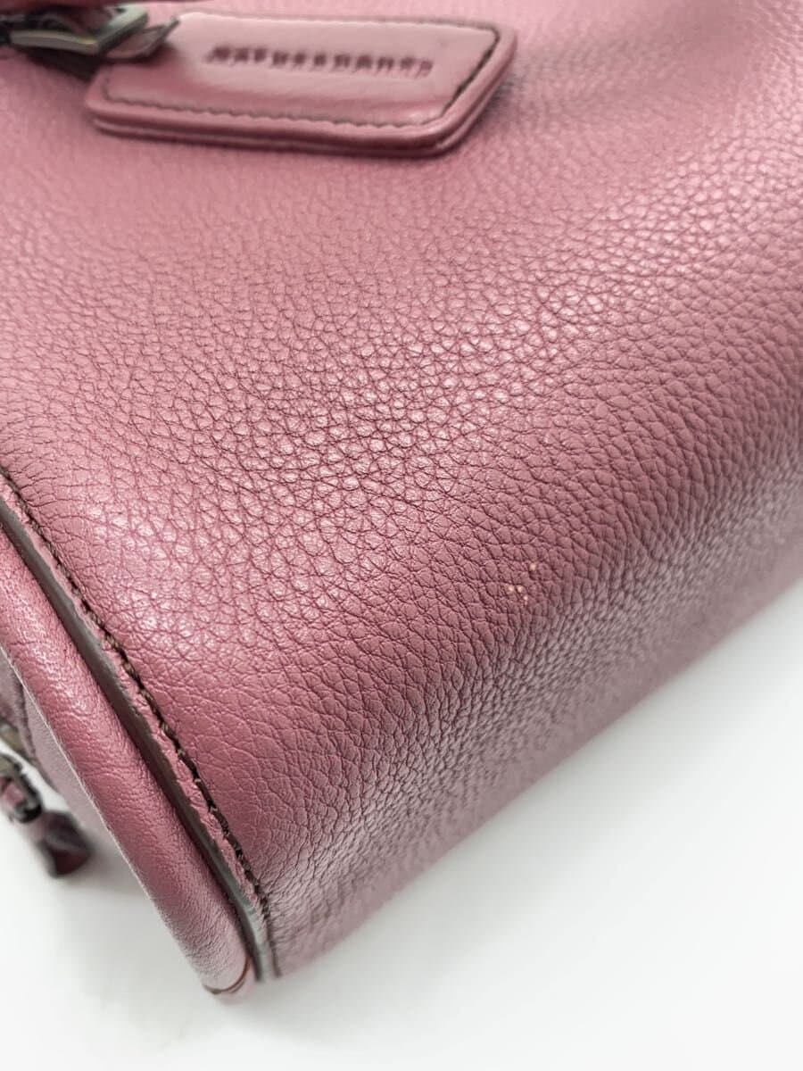 MOTHERHOUSE Shoulder Bag Cowhide PNK Solid 7