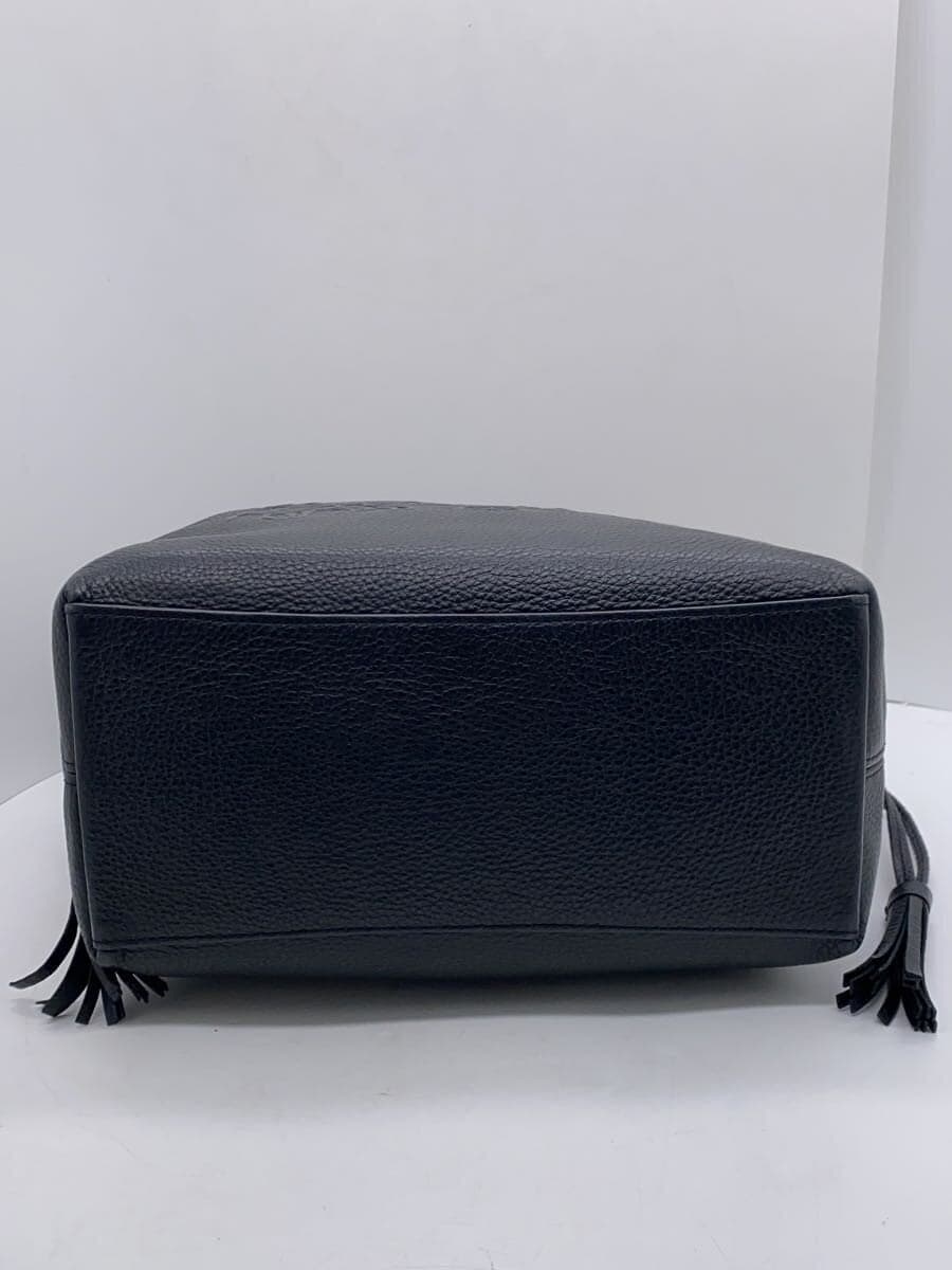 COACH Tote Bag Leather BLK Solid G2279 4