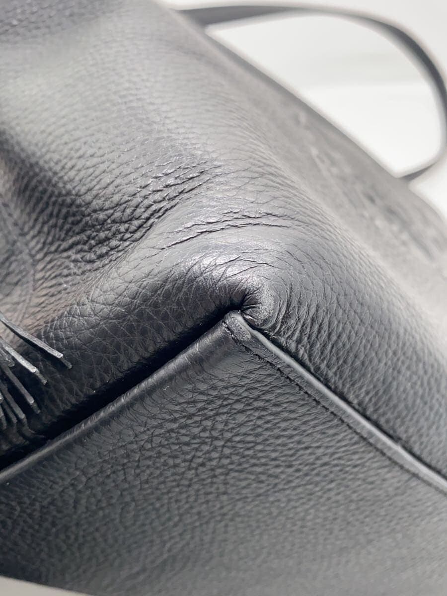 COACH Tote Bag Leather BLK Solid G2279 8