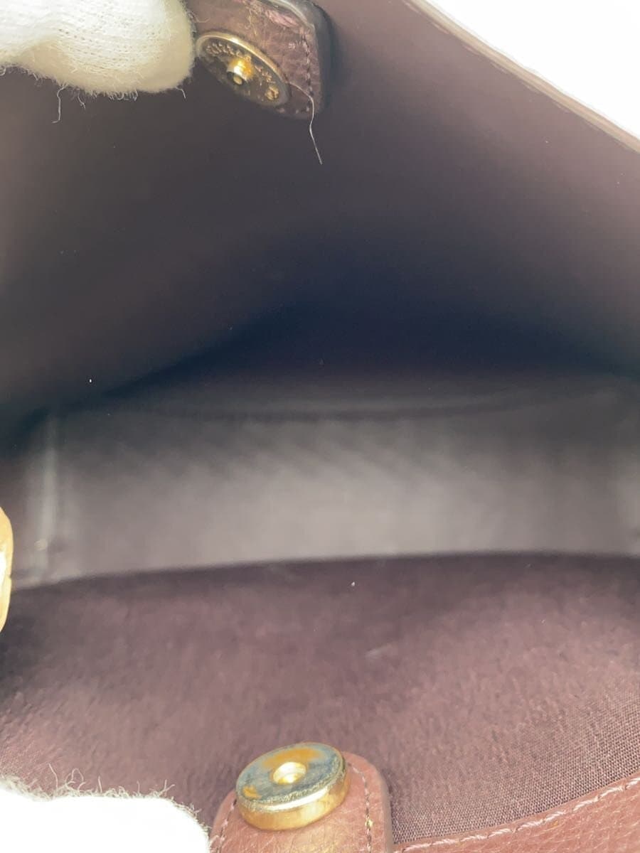 COACH Handbag Leather BEG e2180-1011 7