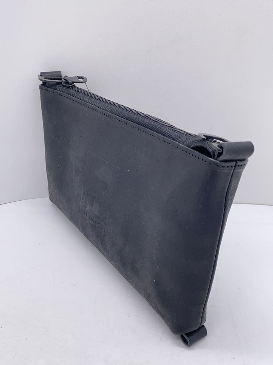 BEER BELLY Shoulder Bag Leather BLK 2