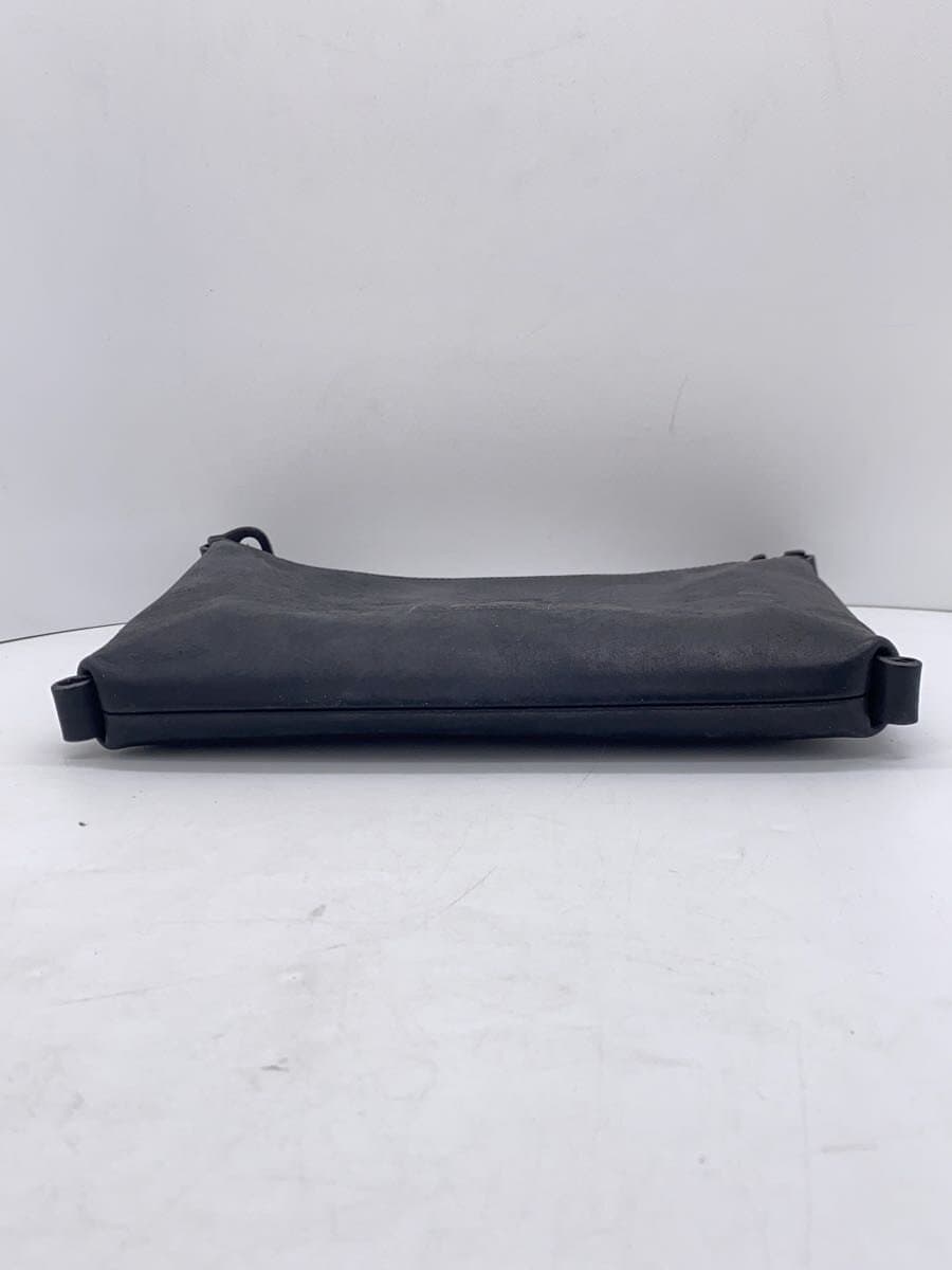 BEER BELLY Shoulder Bag Leather BLK 4