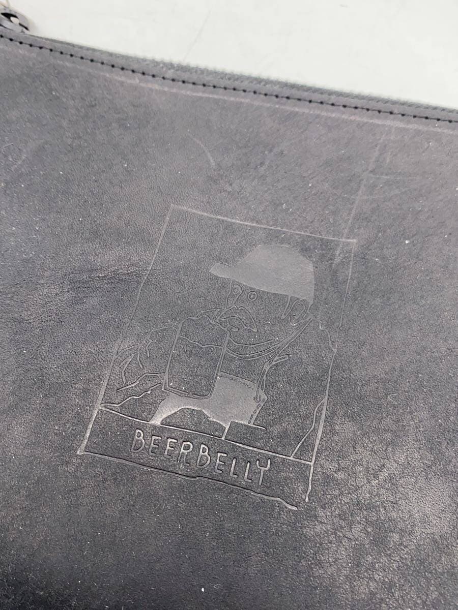 BEER BELLY Shoulder Bag Leather BLK 5