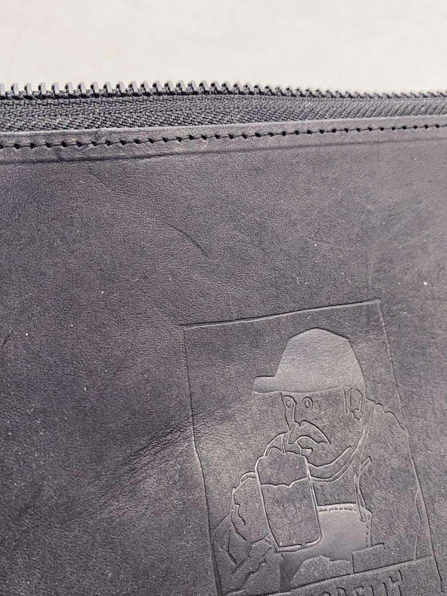 BEER BELLY Shoulder Bag Leather BLK 8