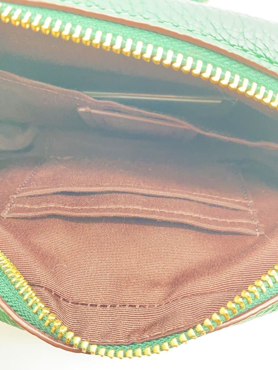 COACH shoulder bag leather GRN 6