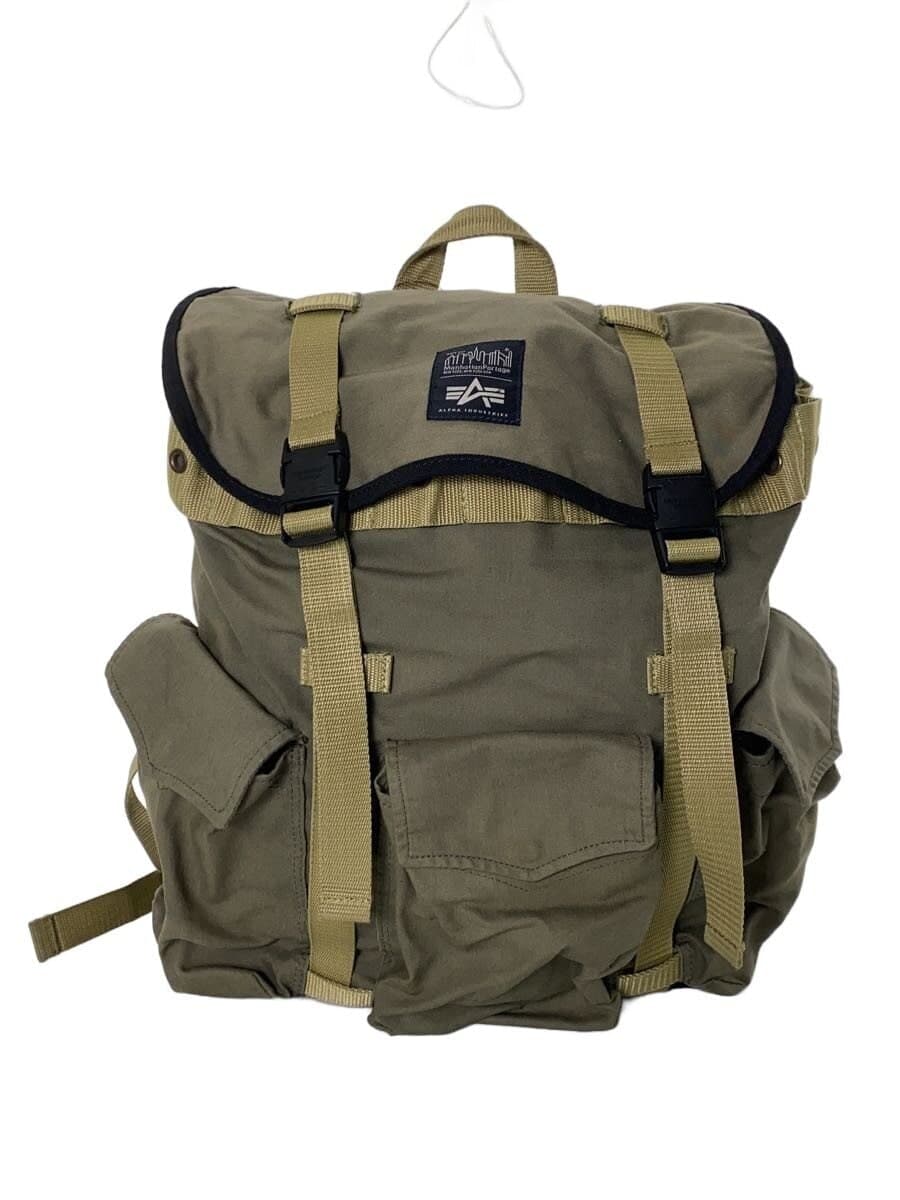 Manhattan Portage × ALPHA INDUSTRIES Backpack -- KHK