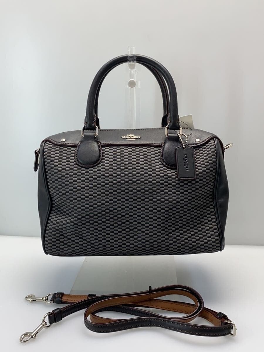 COACH Shoulder Bag BLK F57242