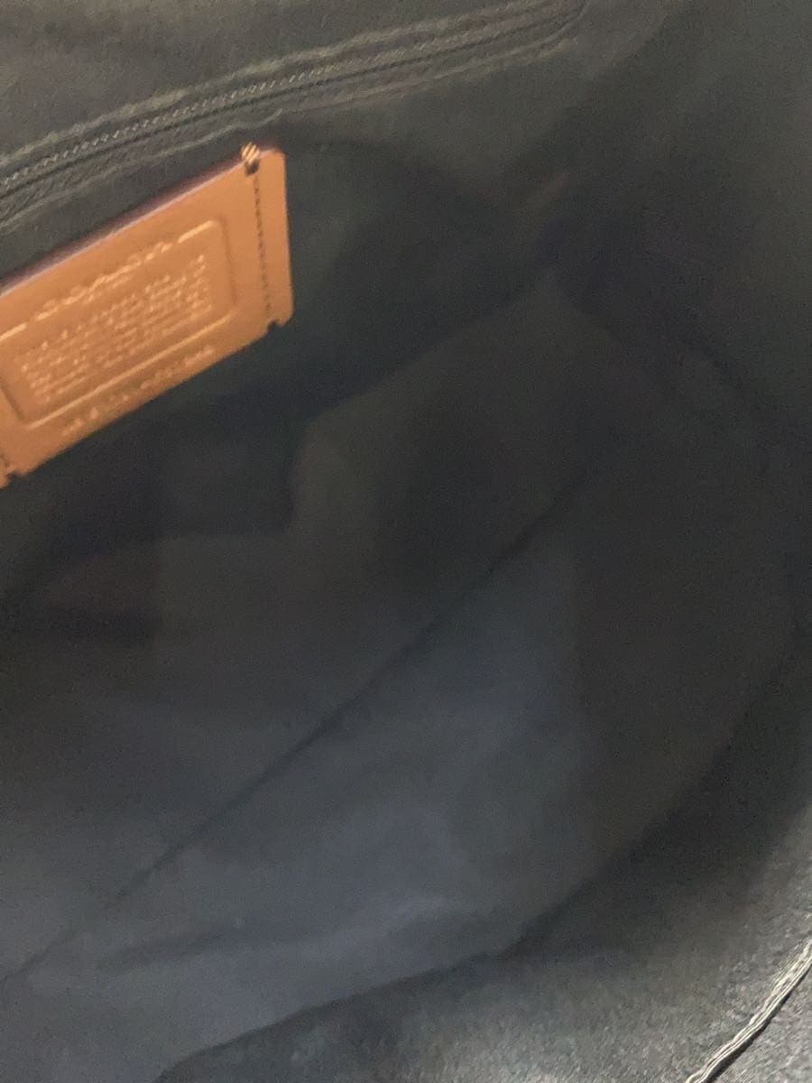 COACH Shoulder Bag BLK F57242 6