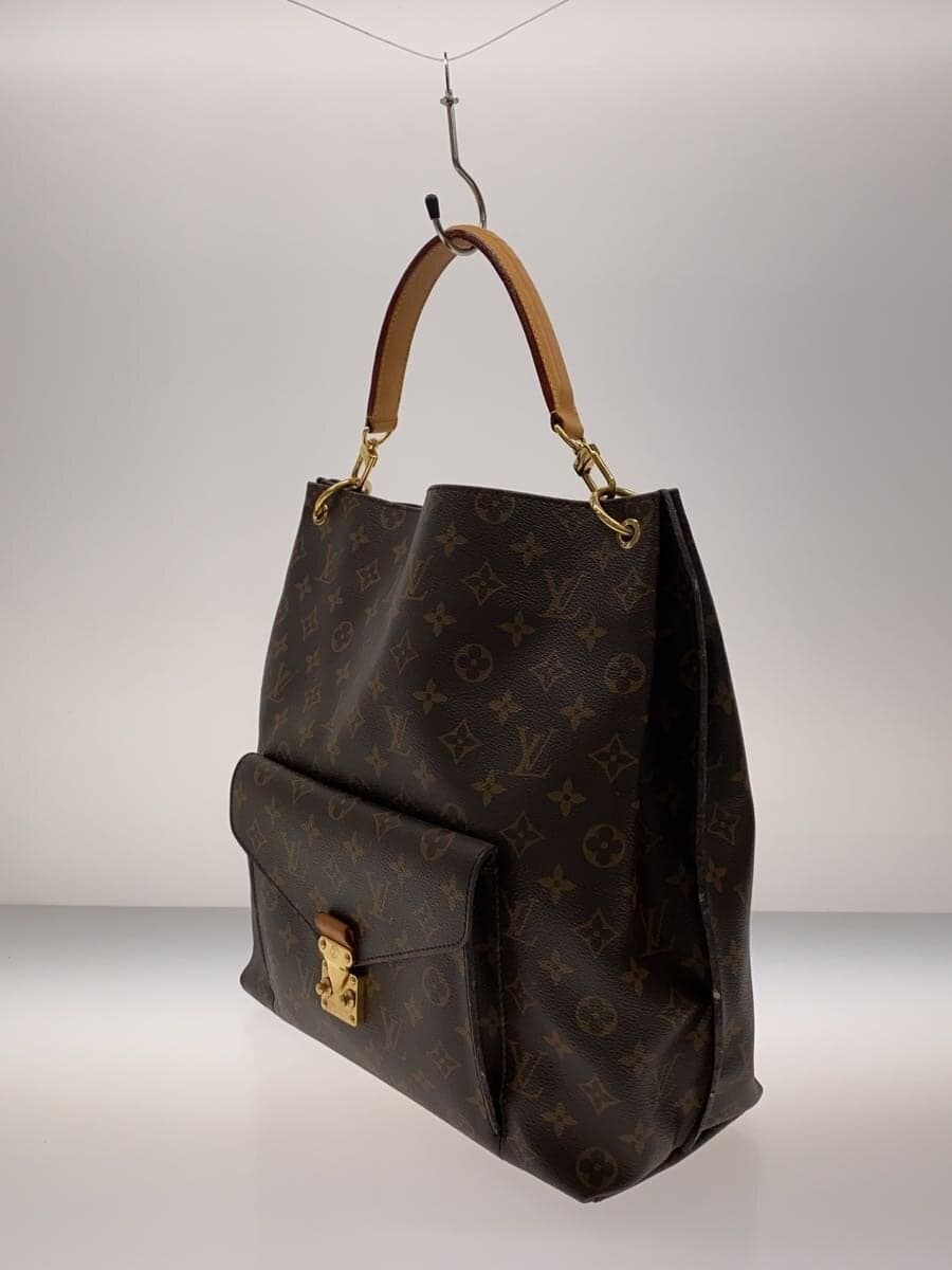 LOUIS VUITTON Metis_Monogram Canvas PVC BRW M40781 2