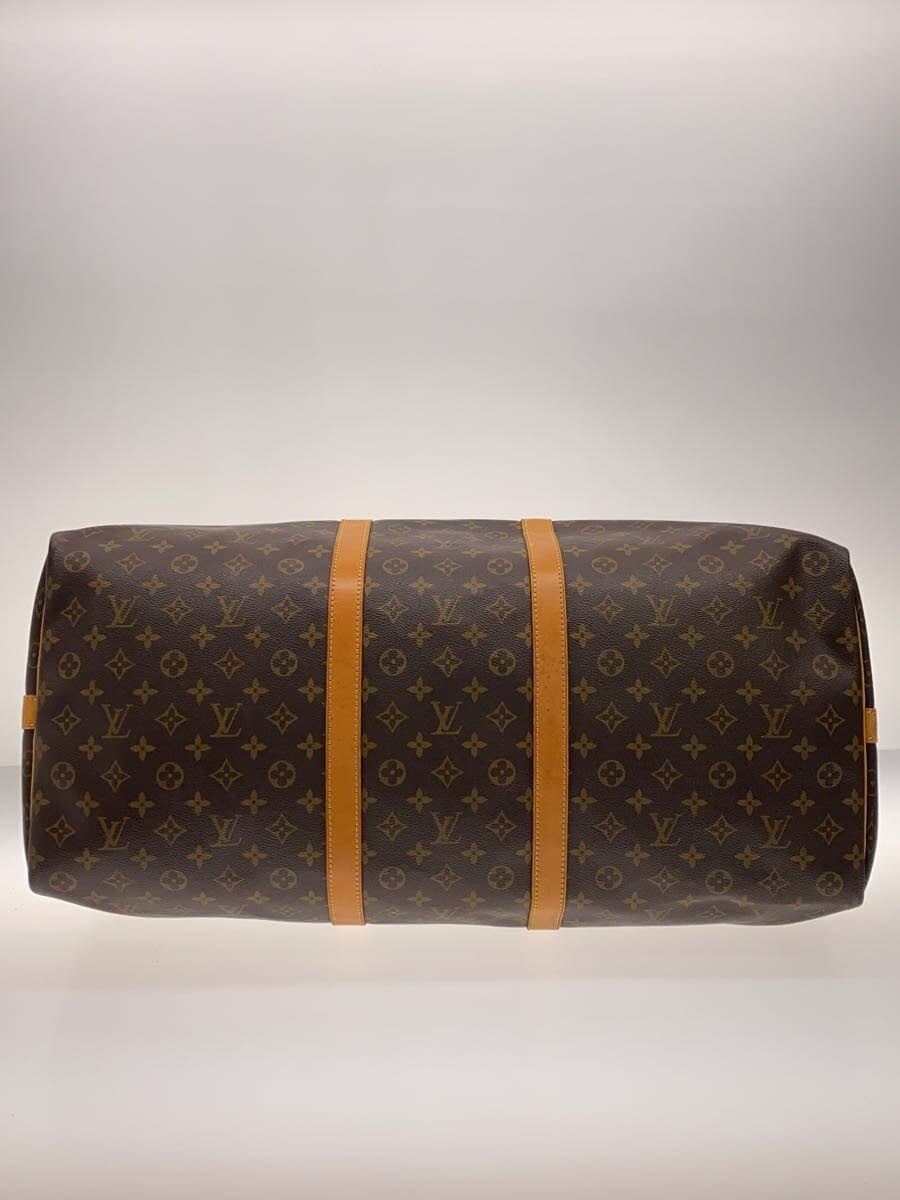 LOUIS VUITTON Keepall Bandoulière 60_Monogram Canvas PVC BRW M41412 4