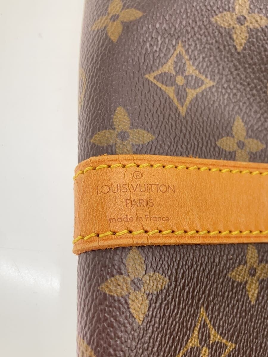 LOUIS VUITTON Keepall Bandoulière 60_Monogram Canvas PVC BRW M41412 5