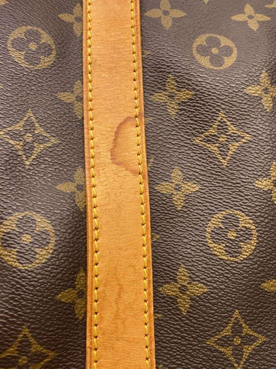 LOUIS VUITTON Keepall Bandoulière 60_Monogram Canvas PVC BRW M41412 7