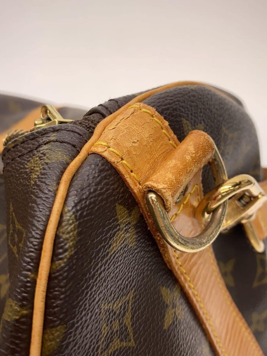 LOUIS VUITTON Keepall Bandoulière 60_Monogram Canvas PVC BRW M41412 9