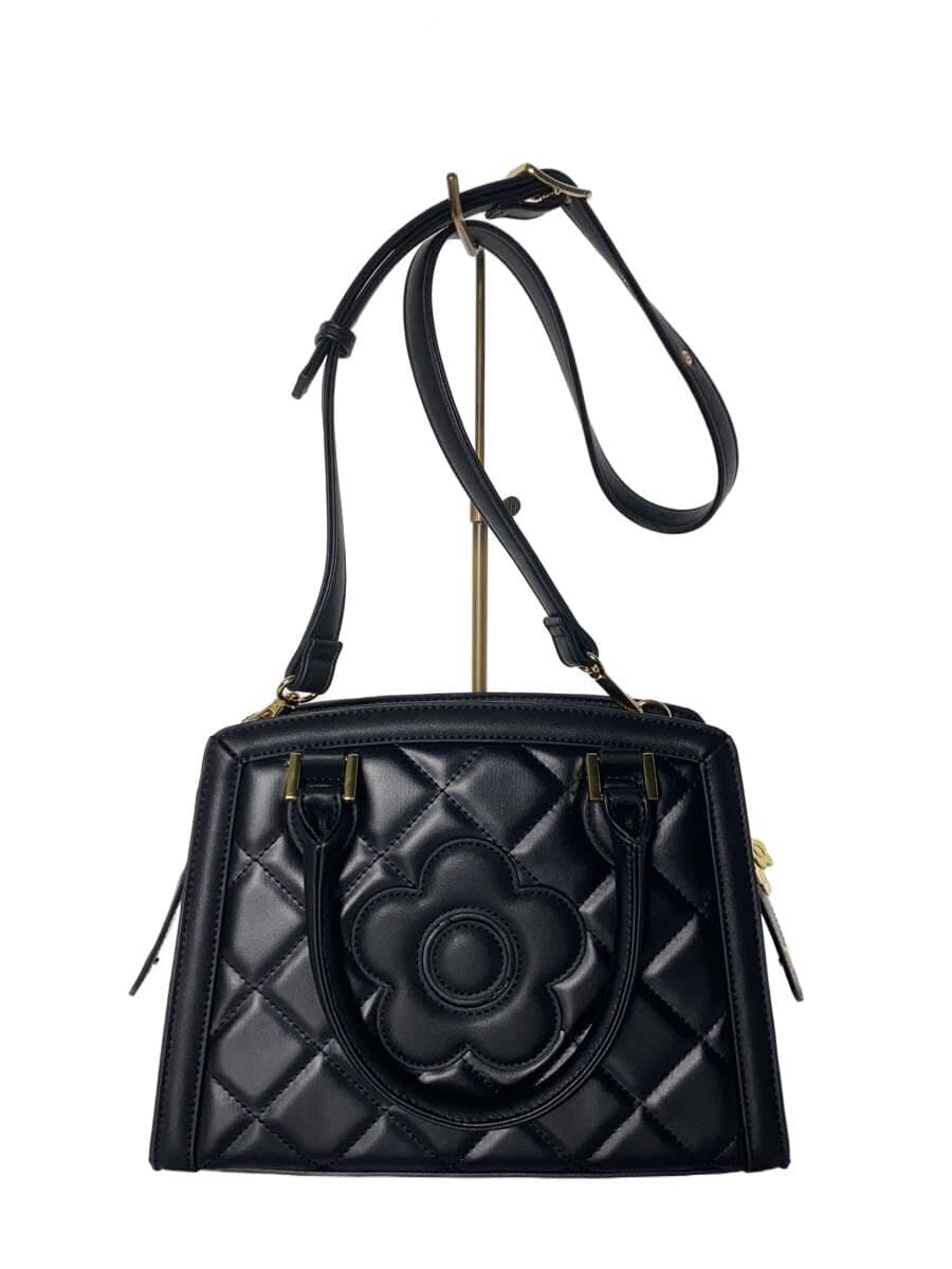 MARY QUANT shoulder bag -- BLK plain