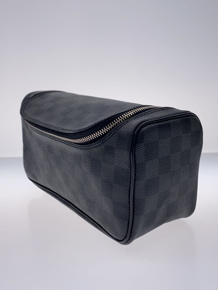 LOUIS VUITTON Toilette Pouch_Damier Graphite PVC BLK 2