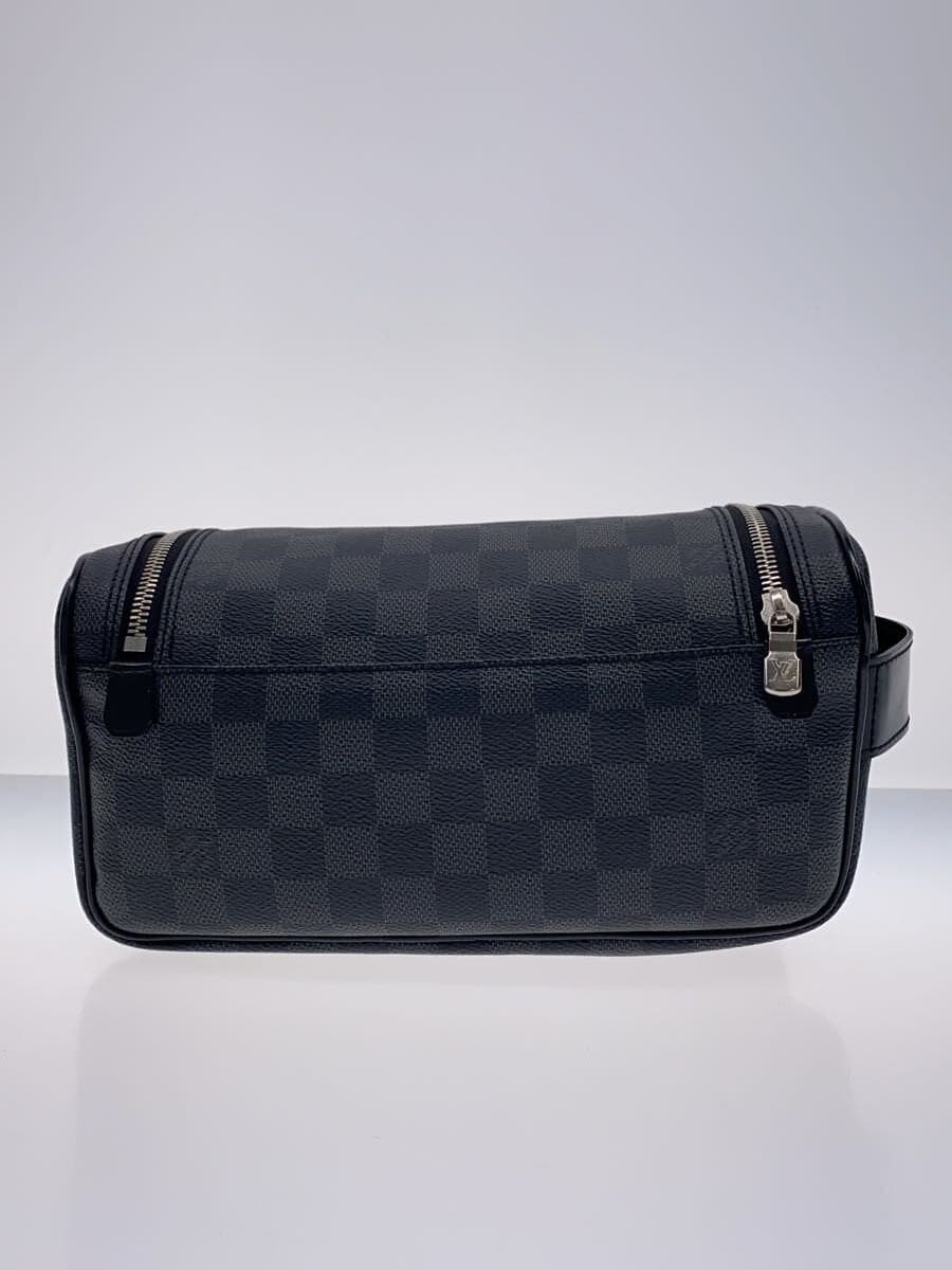 LOUIS VUITTON Toilette Pouch_Damier Graphite PVC BLK 3