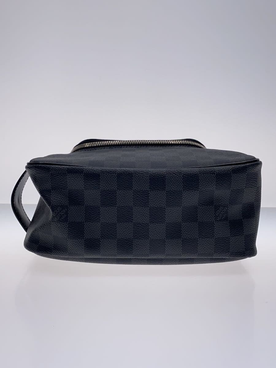 LOUIS VUITTON Toilette Pouch_Damier Graphite PVC BLK 4