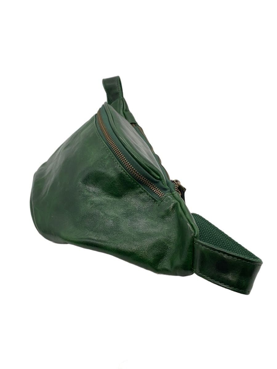 TIDING Waist Bag Leather BLU 2