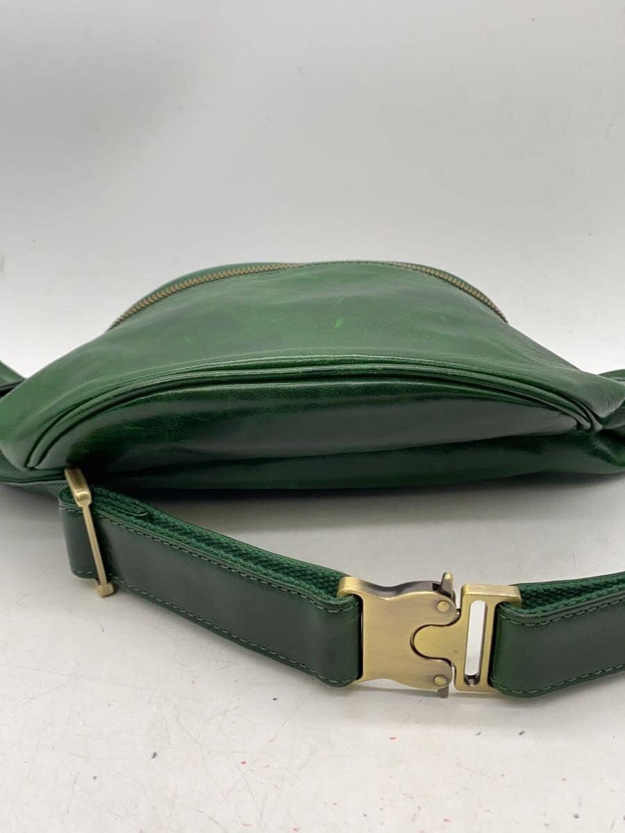 TIDING Waist Bag Leather BLU 4