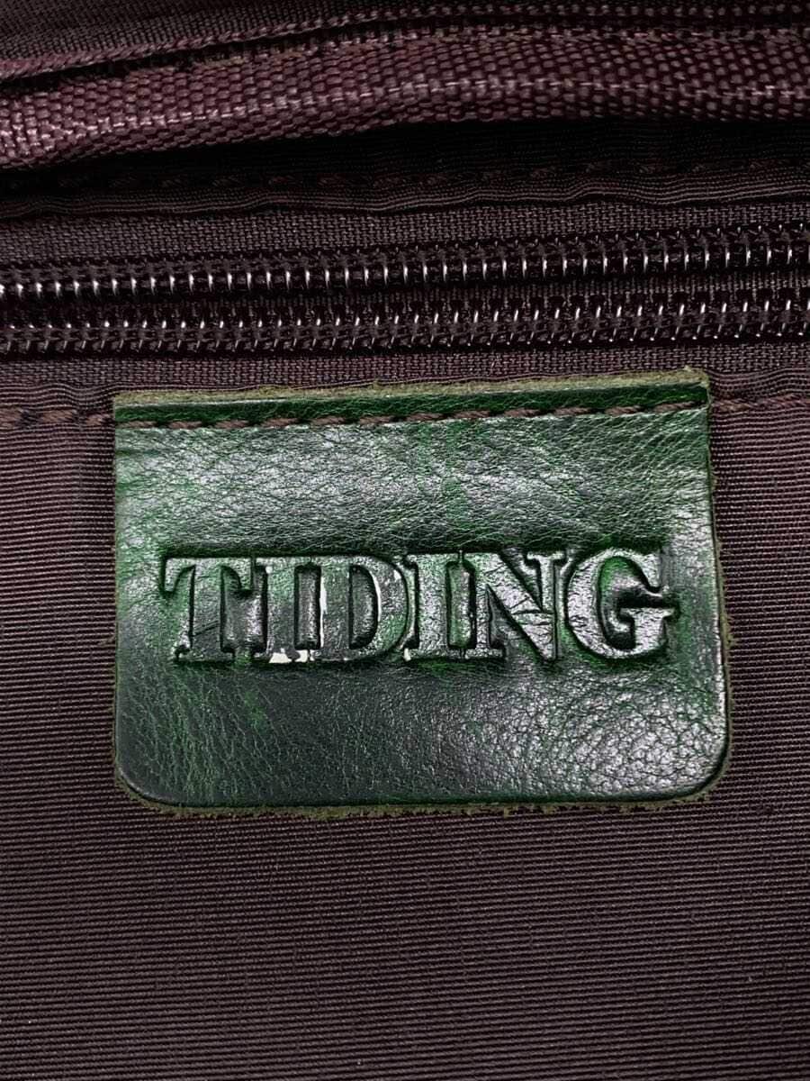 TIDING Waist Bag Leather BLU 5