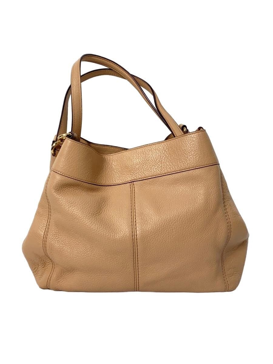 COACH handbag leather PNK F57545 3