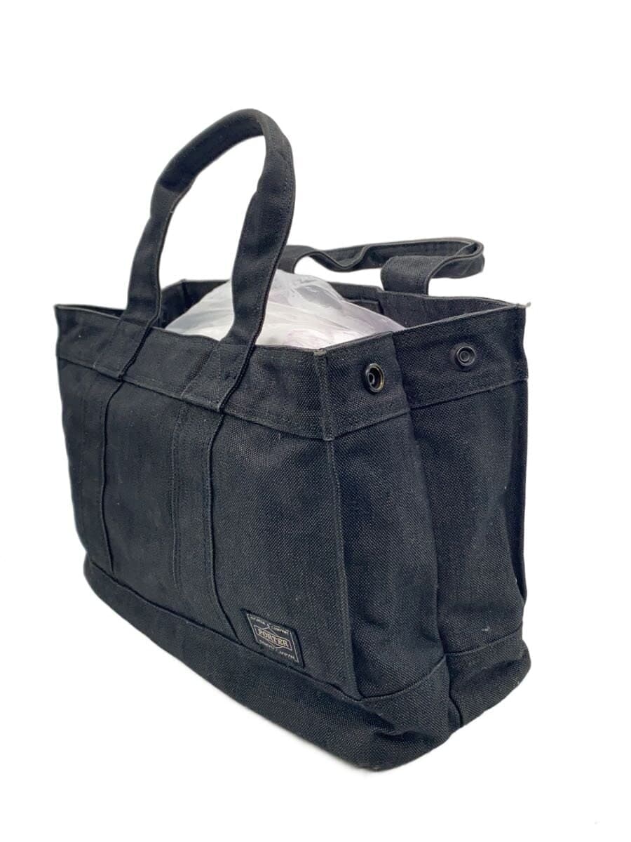 PORTER tote bag cotton BLK 592-06577 2