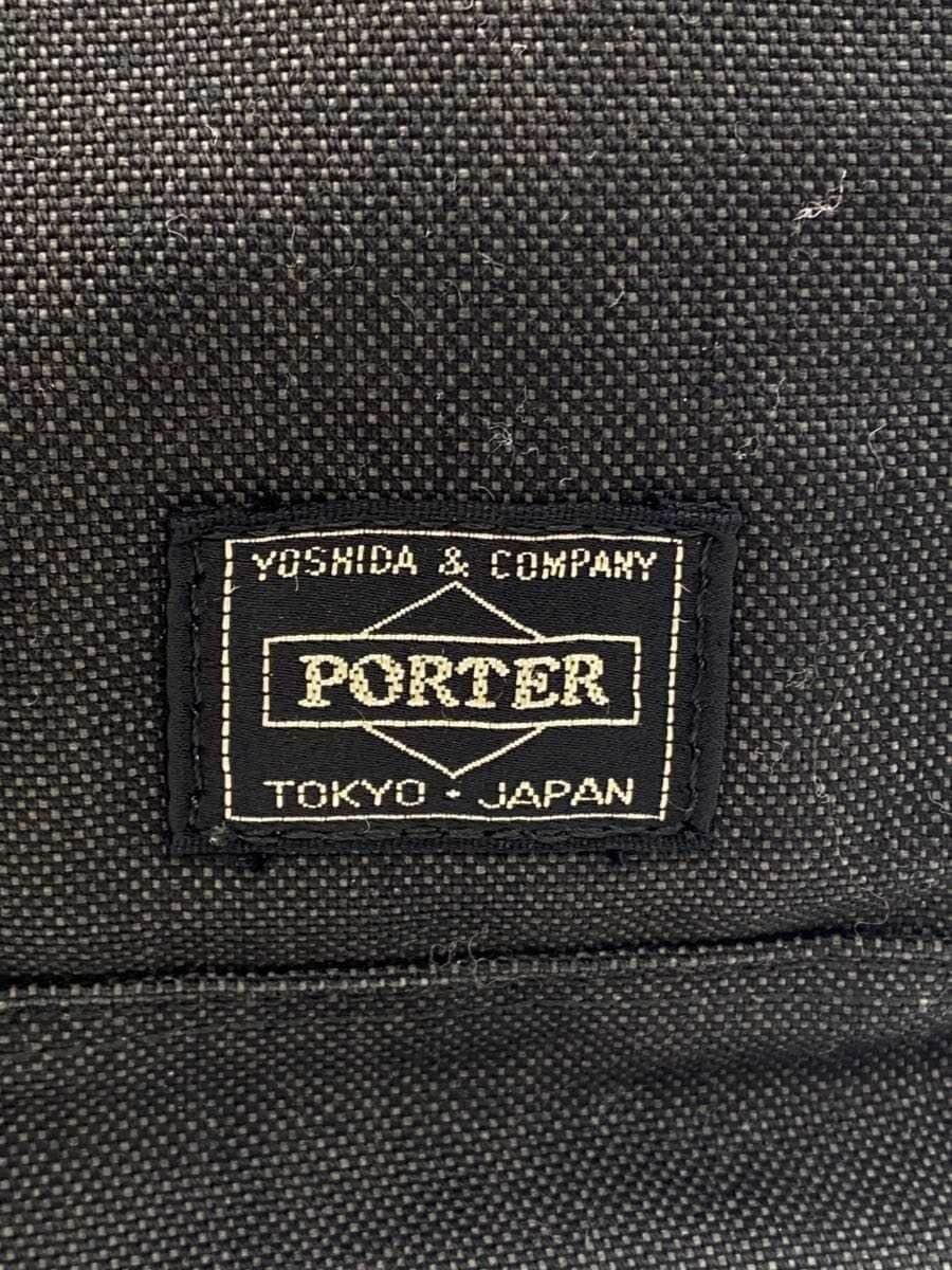 PORTER tote bag cotton BLK 592-06577 5