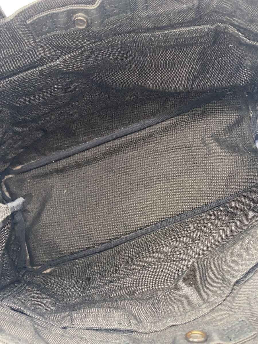 PORTER tote bag cotton BLK 592-06577 6