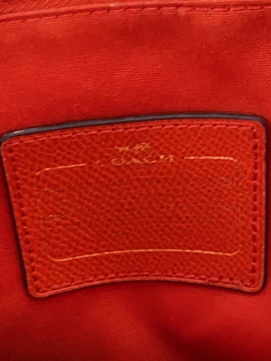 COACH Tote Bag Leather PNK Floral 5