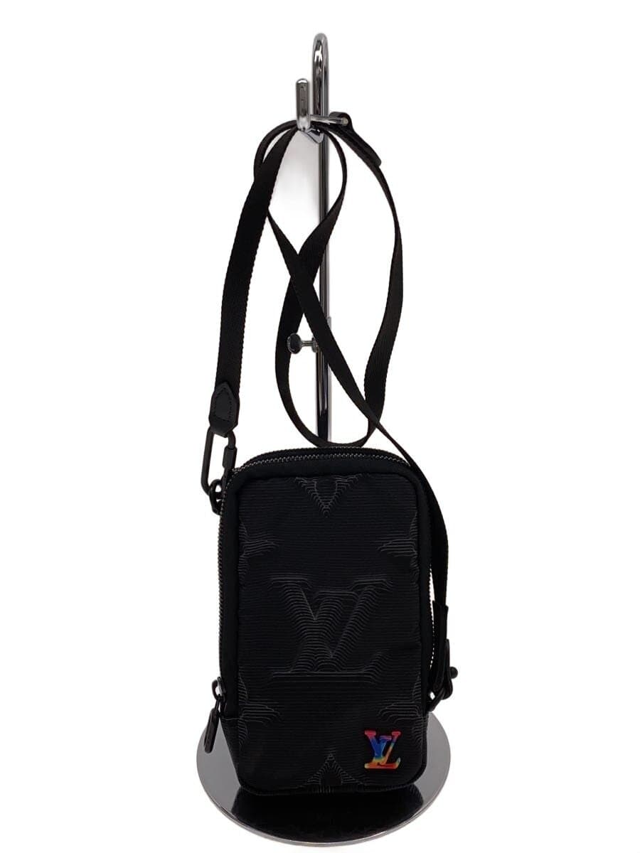 LOUIS VUITTON Shoulder Bag Nylon BLK m80141