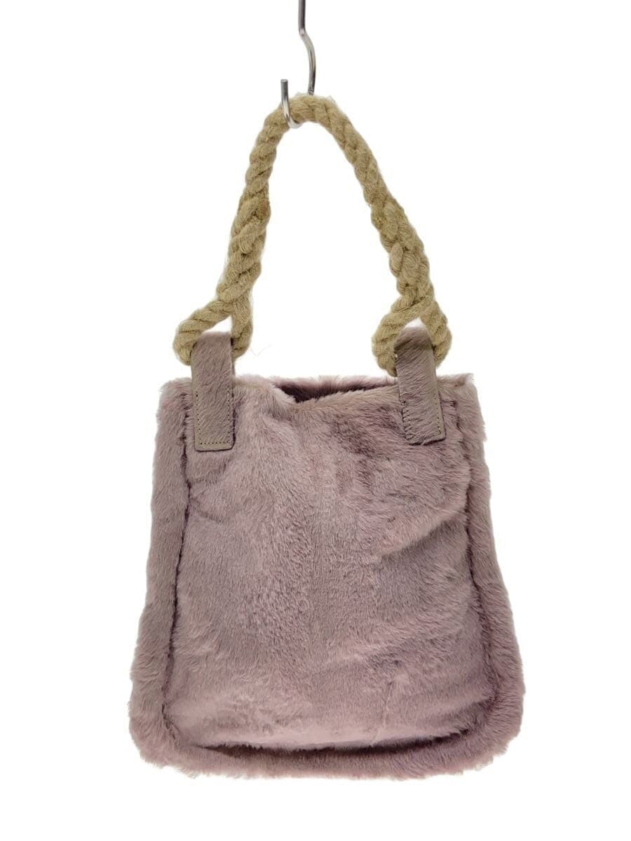 MARNI handbag hair-on-hide PNK
