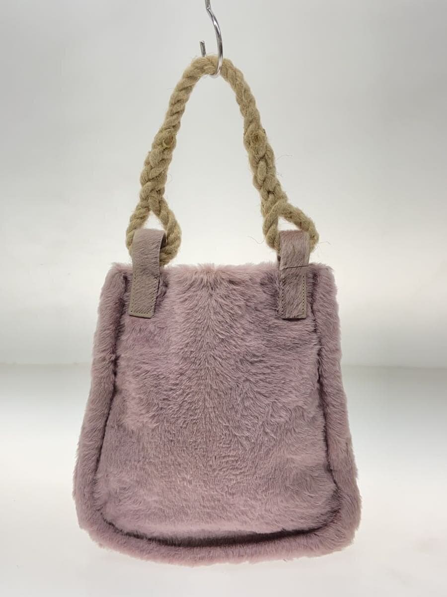 MARNI handbag hair-on-hide PNK 3