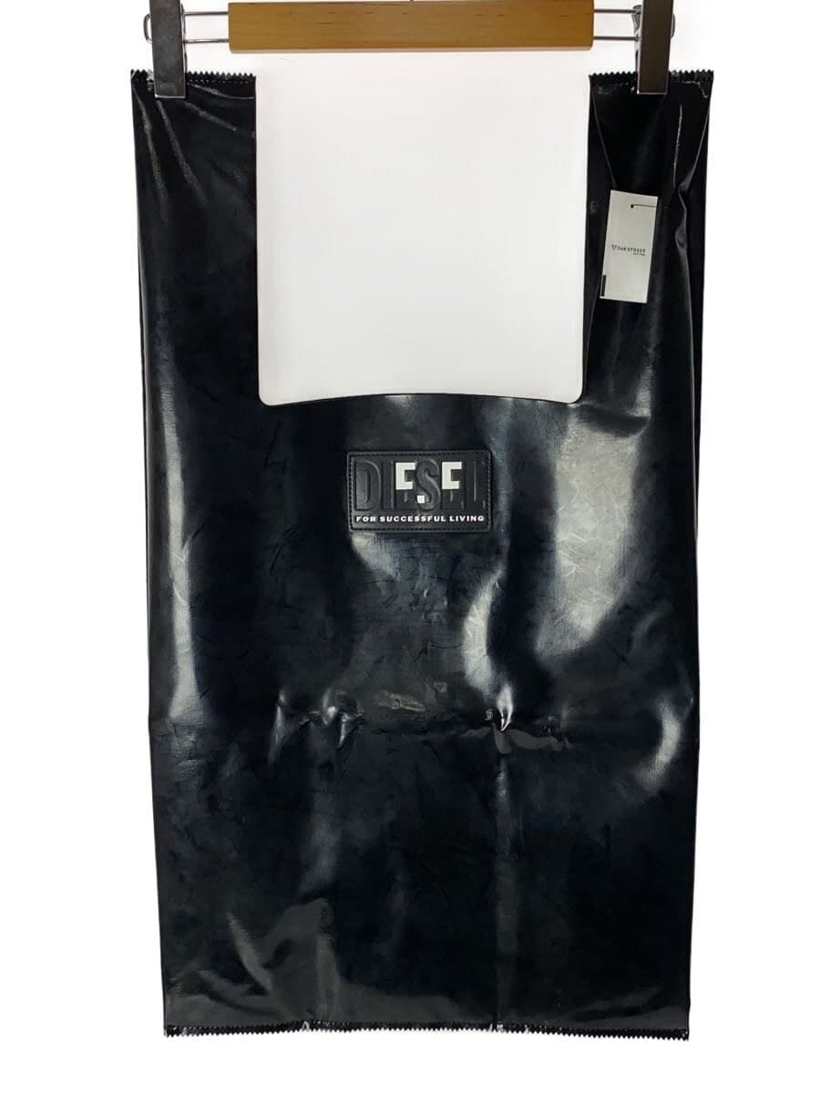DIESEL tote bag -- BLK plain