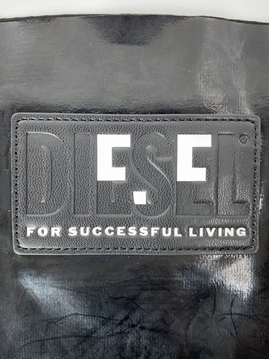 DIESEL tote bag -- BLK plain 4