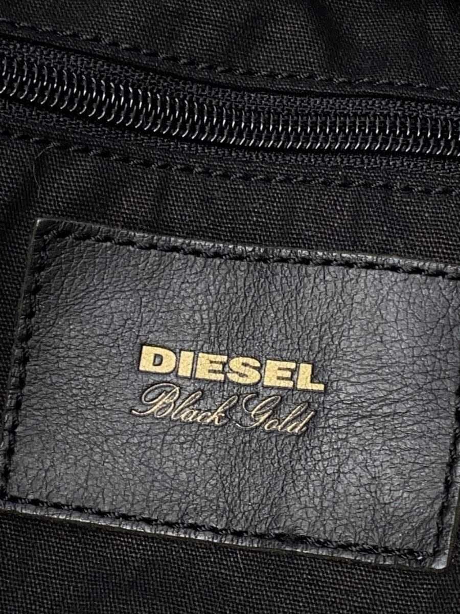 DIESEL BLACKGOLD Boston Bag BLK Black 5