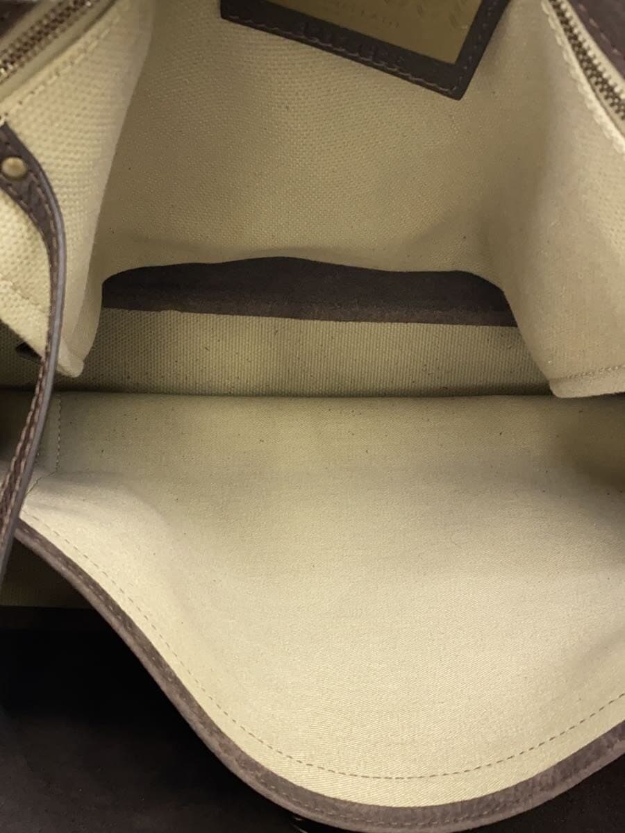 ZANELLATO Shoulder Bag Leather BRW Solid 6