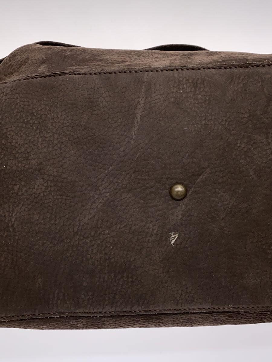 ZANELLATO Shoulder Bag Leather BRW Solid 7