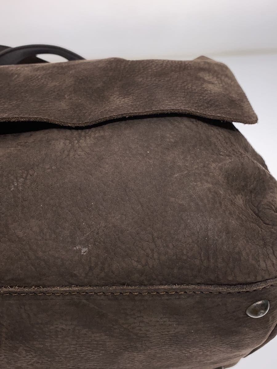 ZANELLATO Shoulder Bag Leather BRW Solid 8