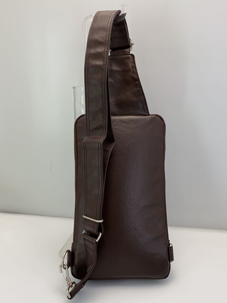 PORTER Shoulder Bag Leather BRW Solid 707-06127 3