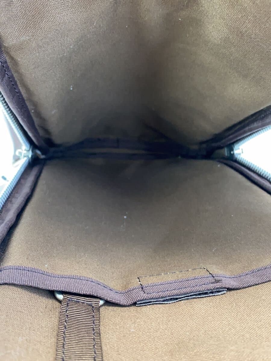 PORTER Shoulder Bag Leather BRW Solid 707-06127 6