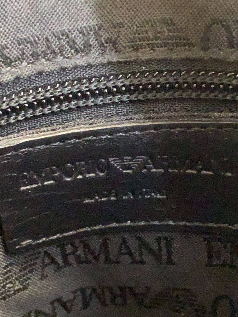 EMPORIO ARMANI Shoulder Bag Cowhide BLK 5