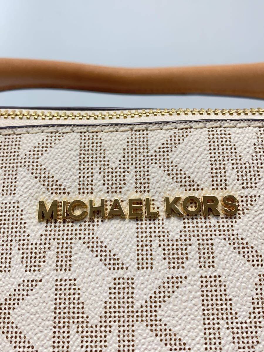 MICHAEL KORS Handbag PVC BRW All Over Pattern 35S7GC6S9B 5