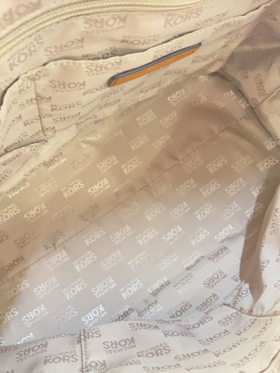 MICHAEL KORS Handbag PVC BRW All Over Pattern 35S7GC6S9B 6