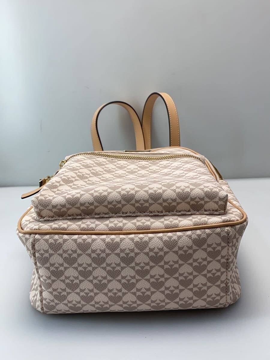 kate spade new york Backpack Cowhide WHT All Over Pattern WKRU5330 4