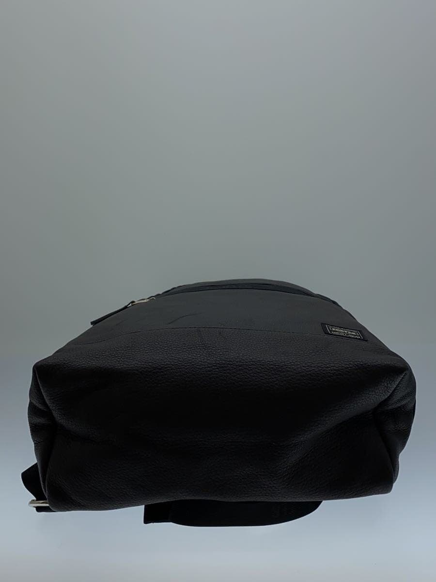 PORTER Backpack Leather BLK Solid 023-01082 ALOOF 4
