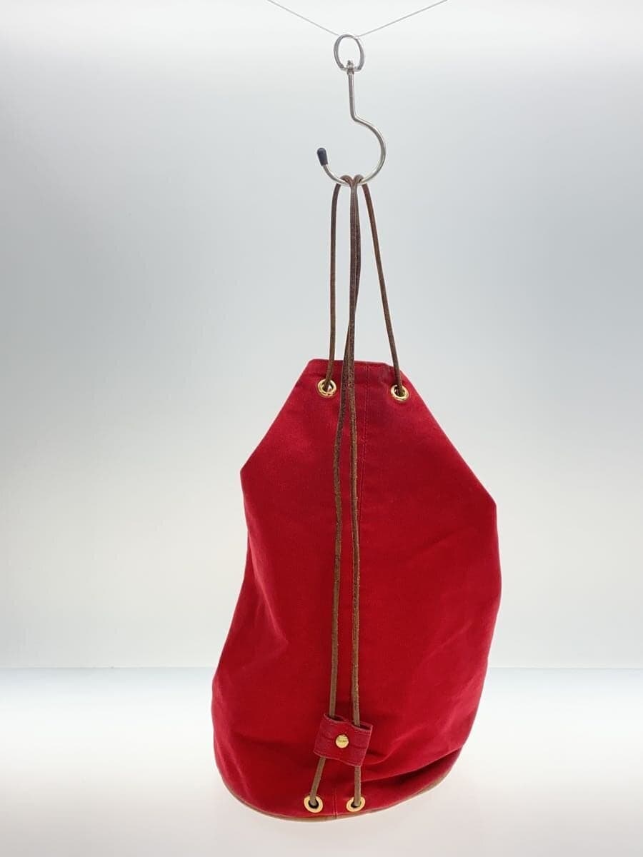 HERMES bag canvas red 3