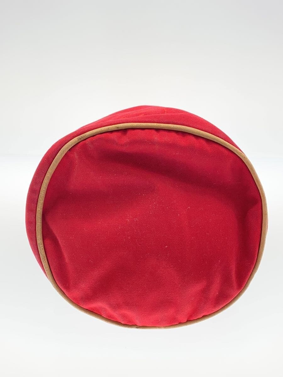 HERMES bag canvas red 4