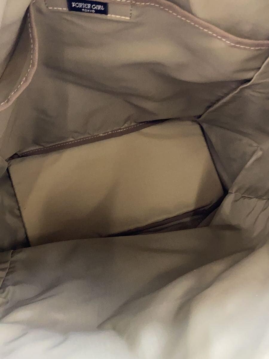 PORTER GIRL Backpack -- BRW Solid MOUSSE Mousse 6