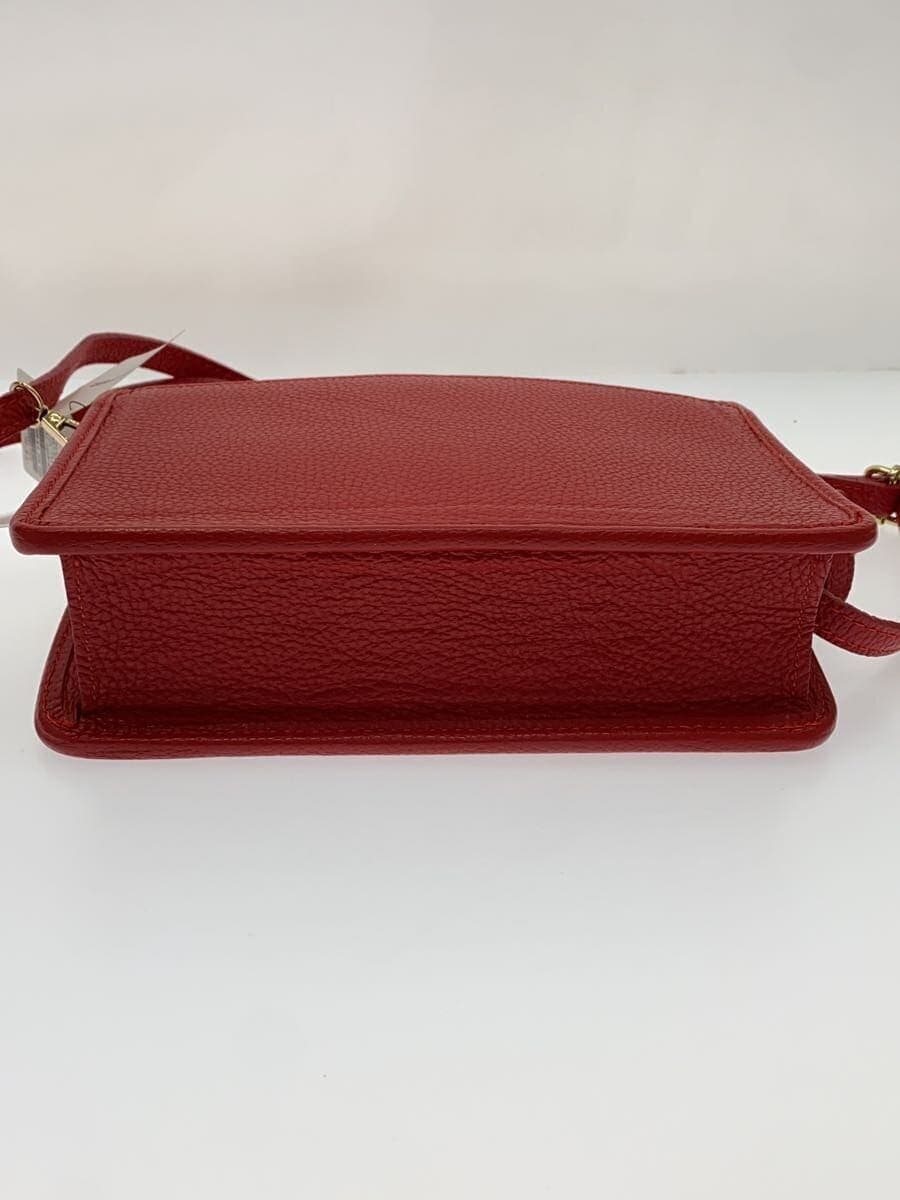 Spick&Span Shoulder Bag Cow Leather RED 22-092-210-0006-4-0 4