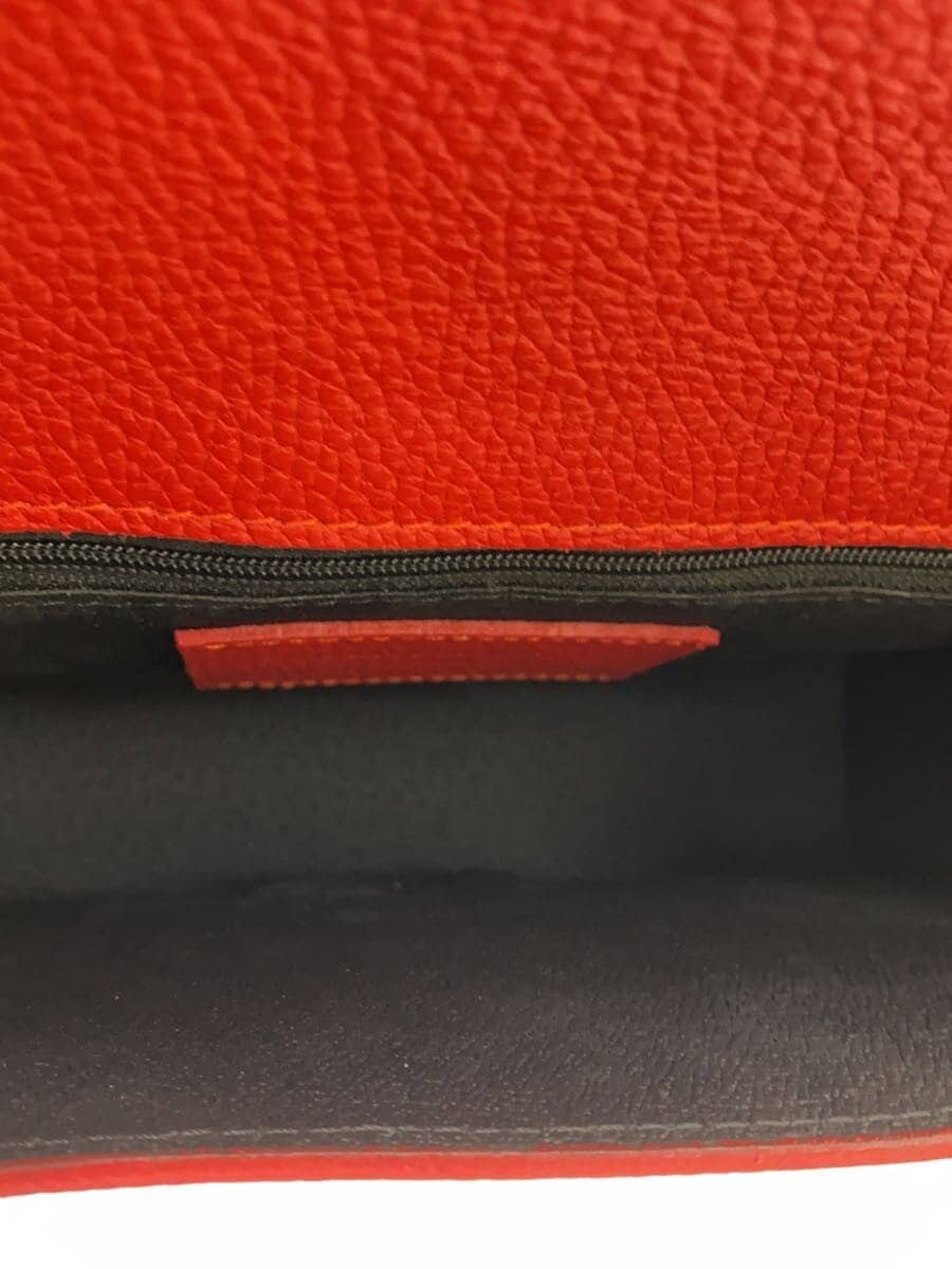 Spick&Span Shoulder Bag Cow Leather RED 22-092-210-0006-4-0 6